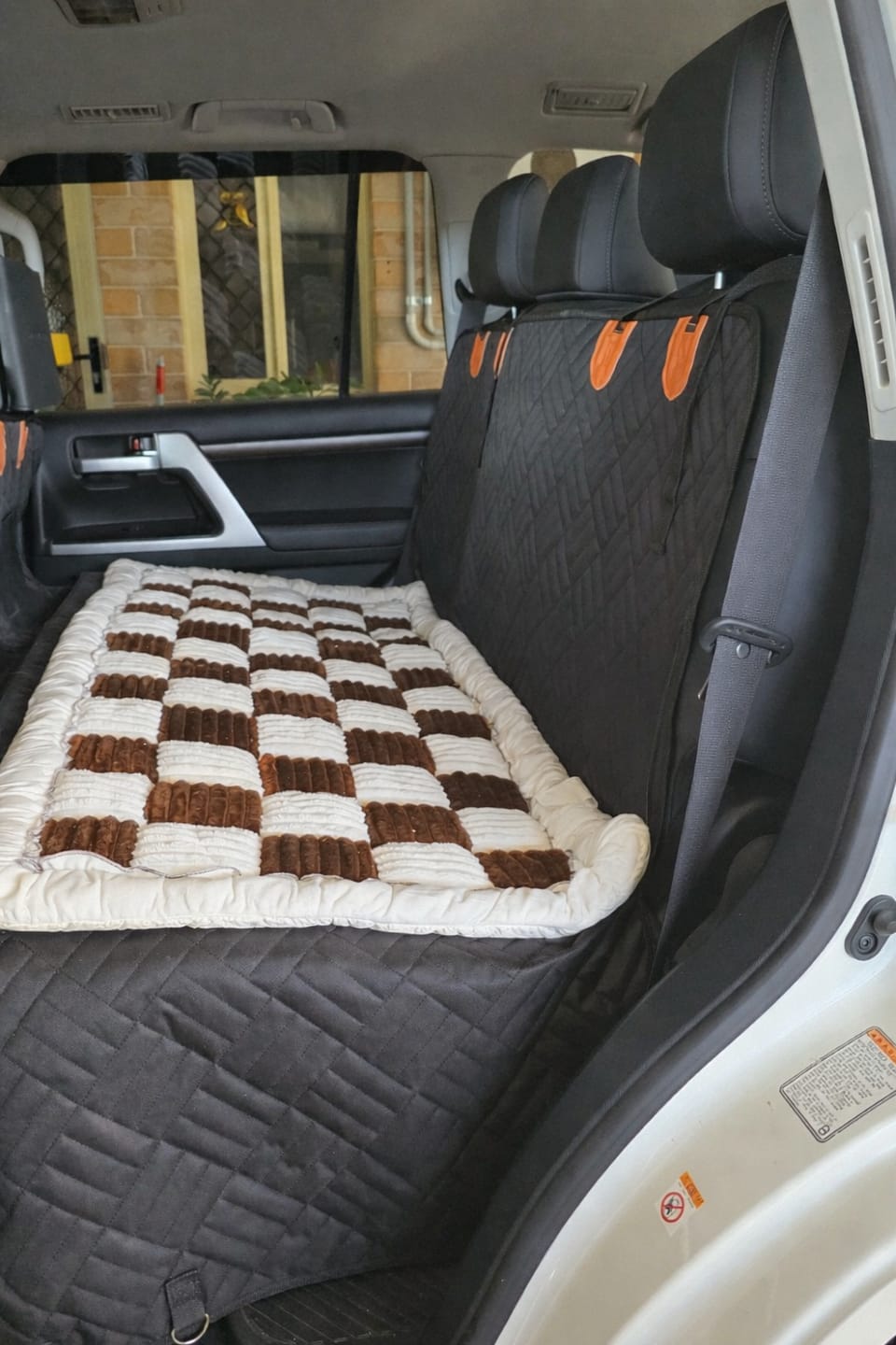 Customer photo review of Marlo&Co™ Dog Seat Cover