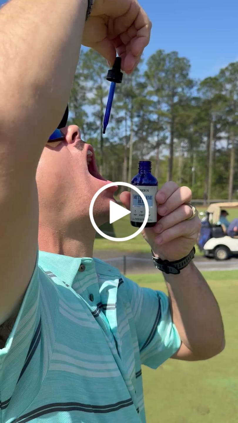 Customer video review of Methylene Blue Tincture