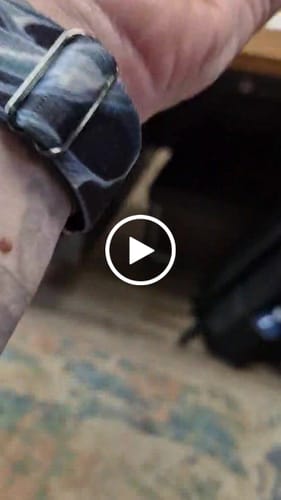 Customer video review of Face Your Fears Watch Band