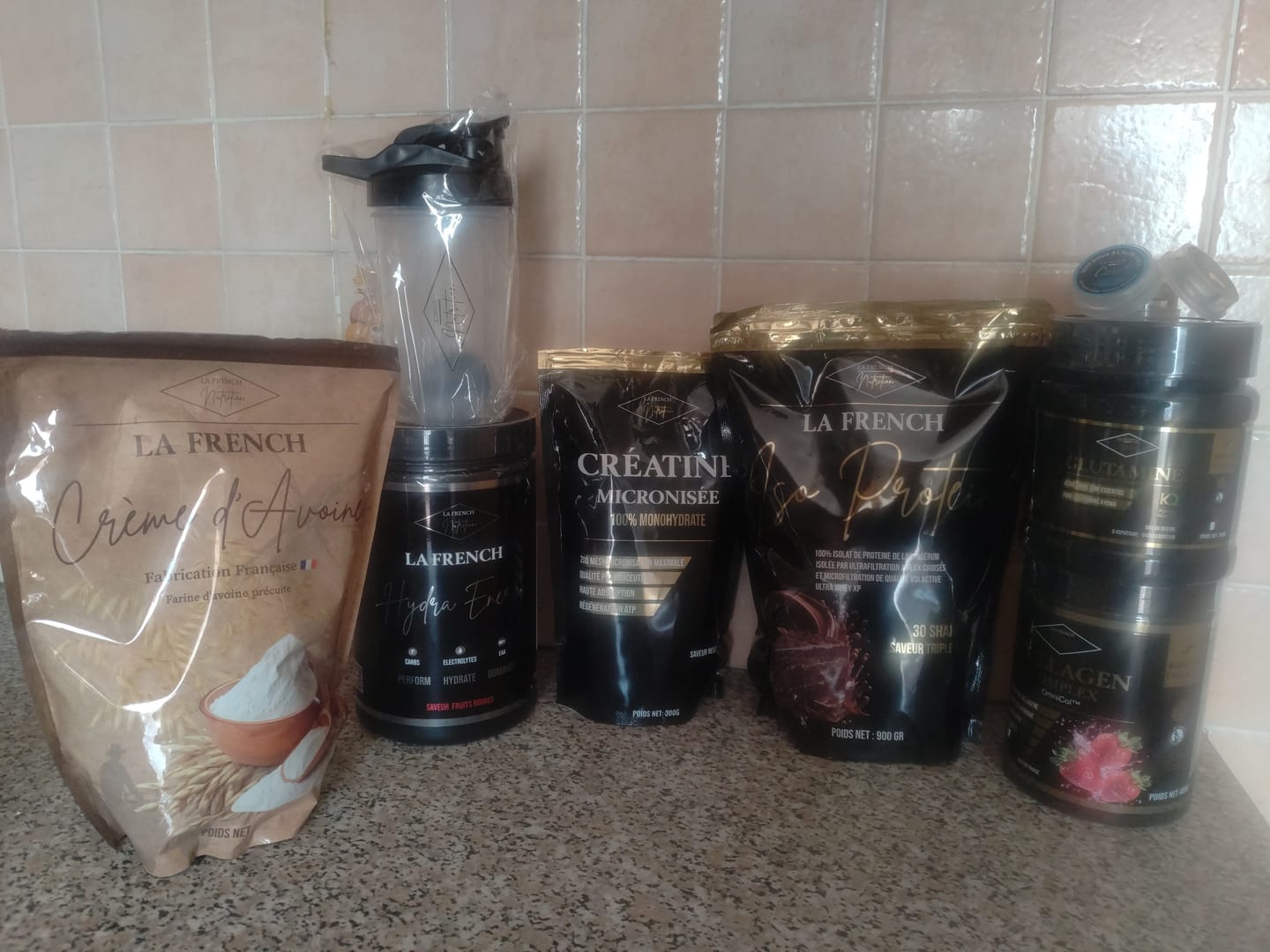 Customer photo review of WHEY PROTEIN 900gr