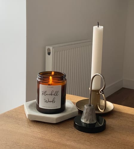 Customer photo review of Bluebell Woods Candle