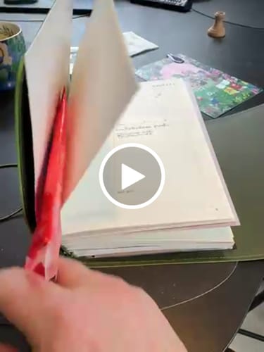 Customer video review of Planners Kit