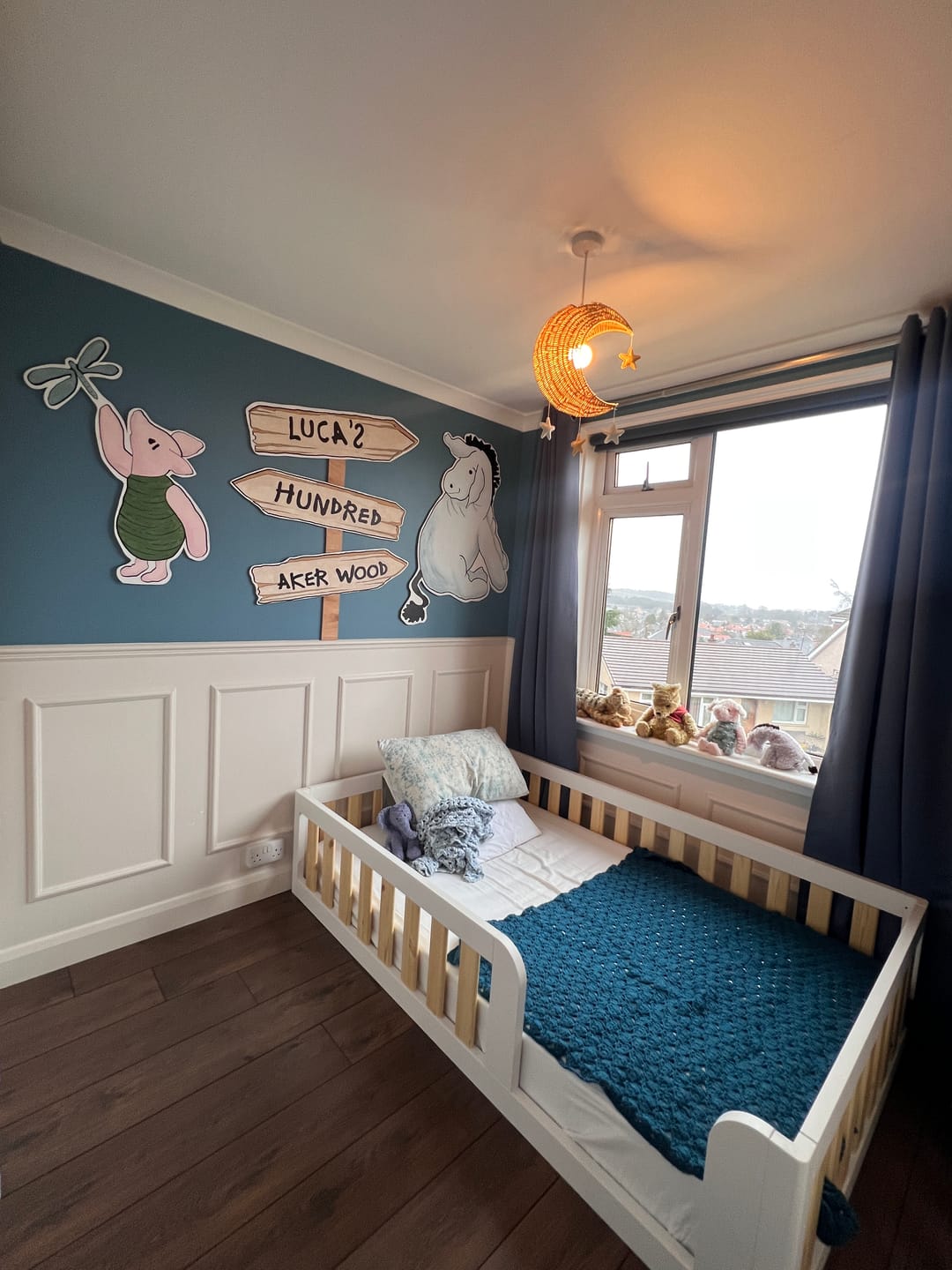 Customer photo review of Roomix Transition Toddler Bed White