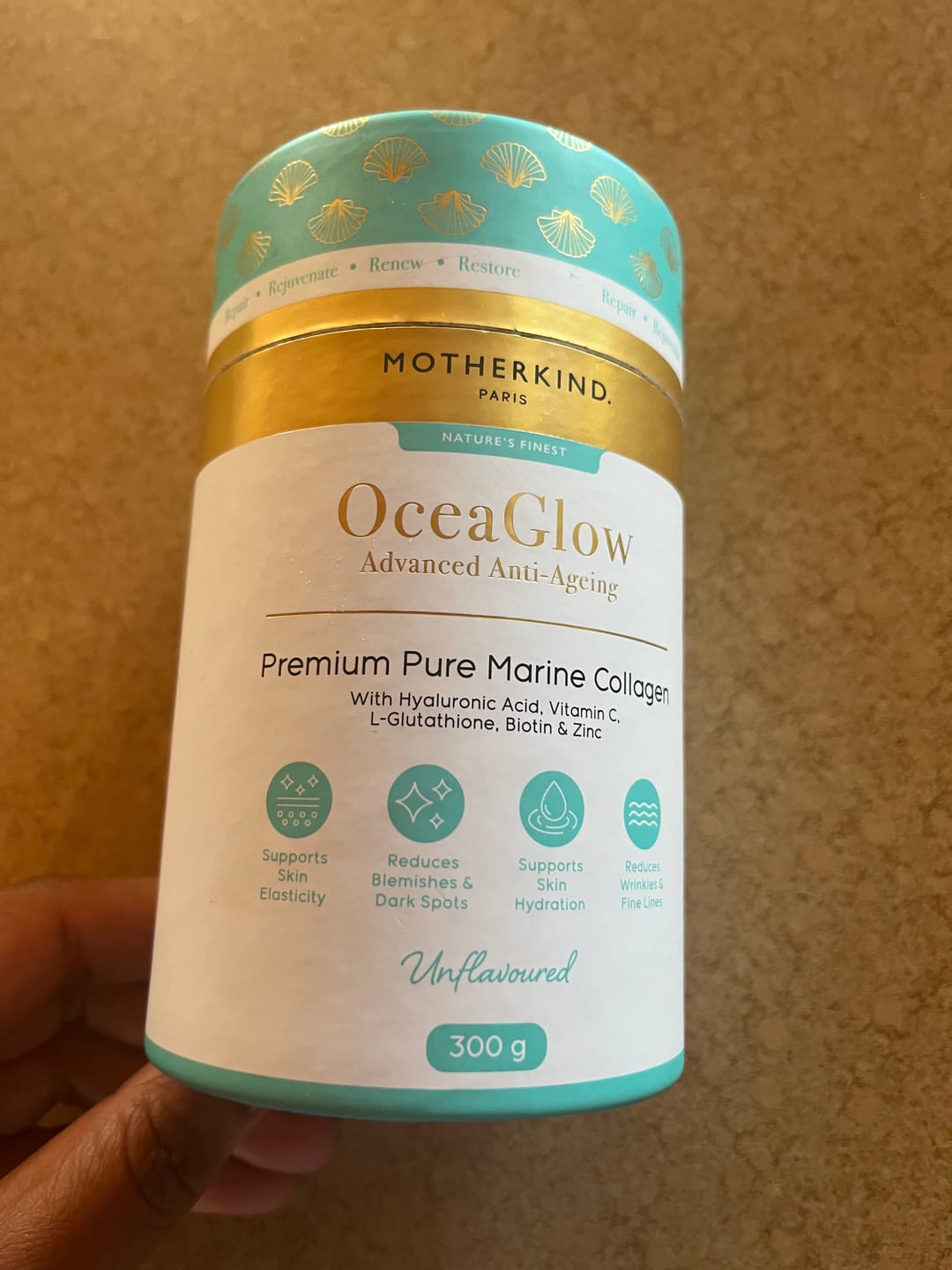Customer photo review of OceaGlow Marine Collagen