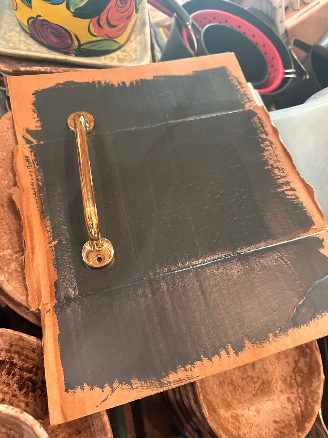 Customer photo review of Texas Collection - Unlacquered Polished Brass