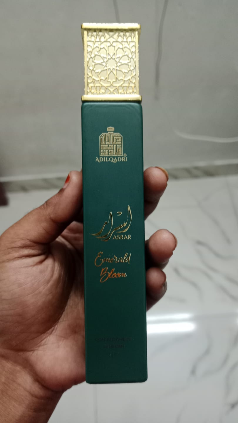 Customer photo review of Asrar Emerald Bloom Non Alcoholic Perfume Spray 50ml