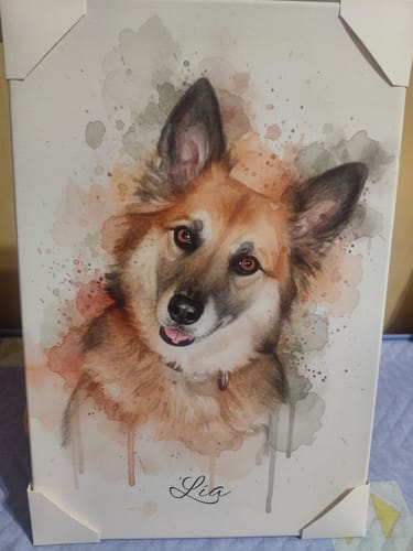 Customer photo review of Vuestra foto como obra de arte – con vista previa en vivo, como póster o lienzo