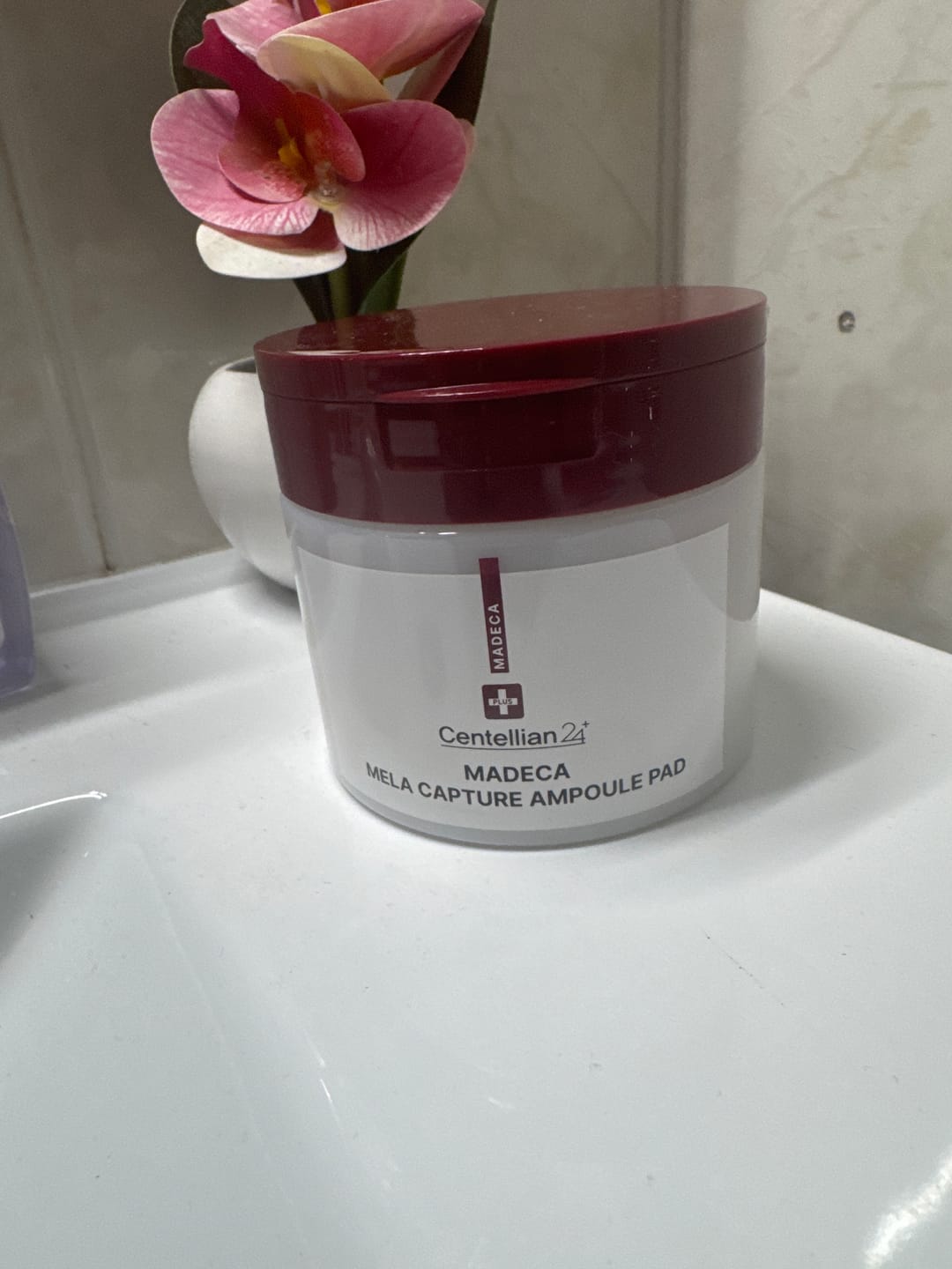 Customer photo review of [Centellian24] Madeca Mela Capture Ampoule Pad 60pcs