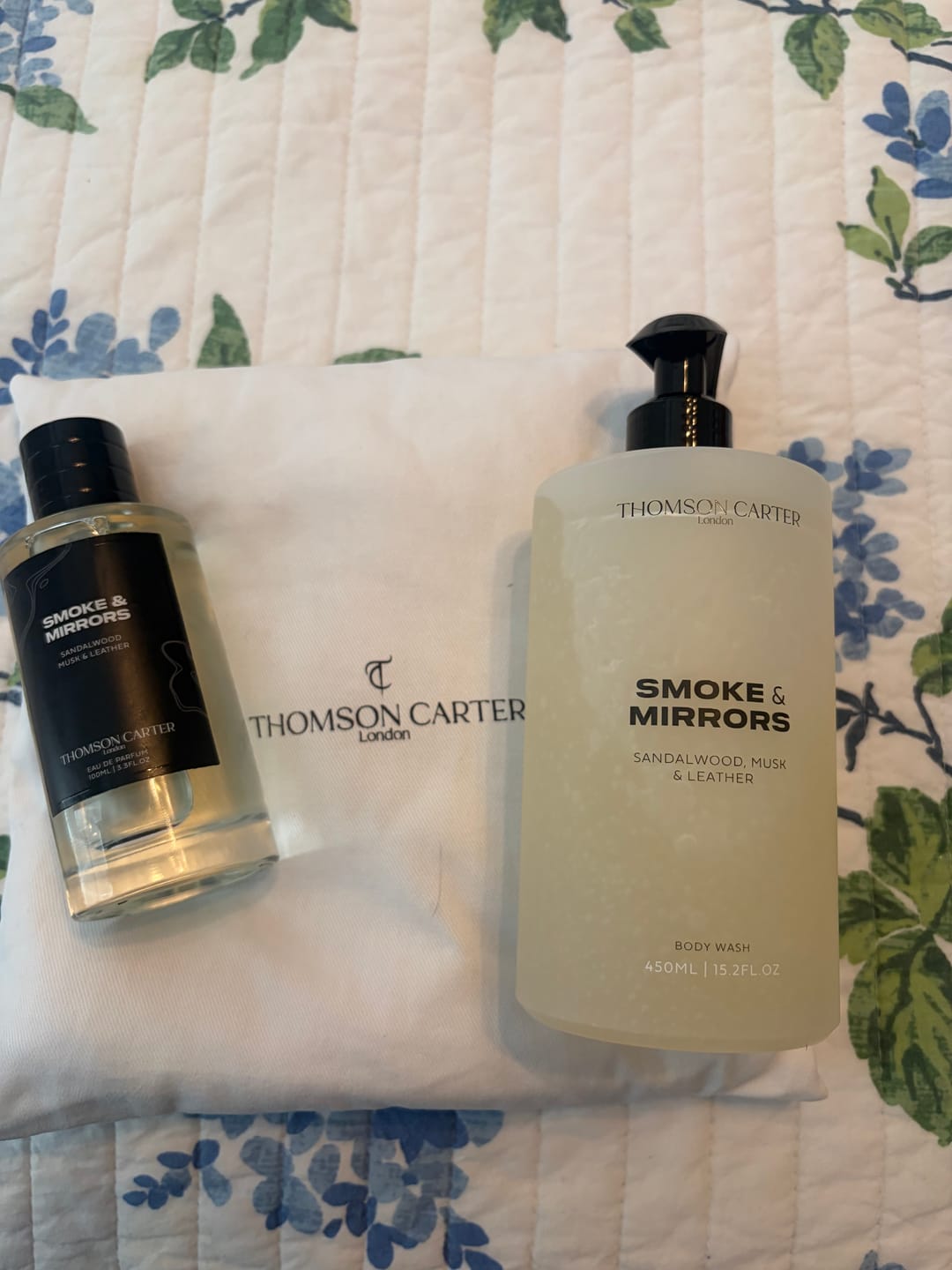Customer photo review of Suede & Stone | Eau de Parfum