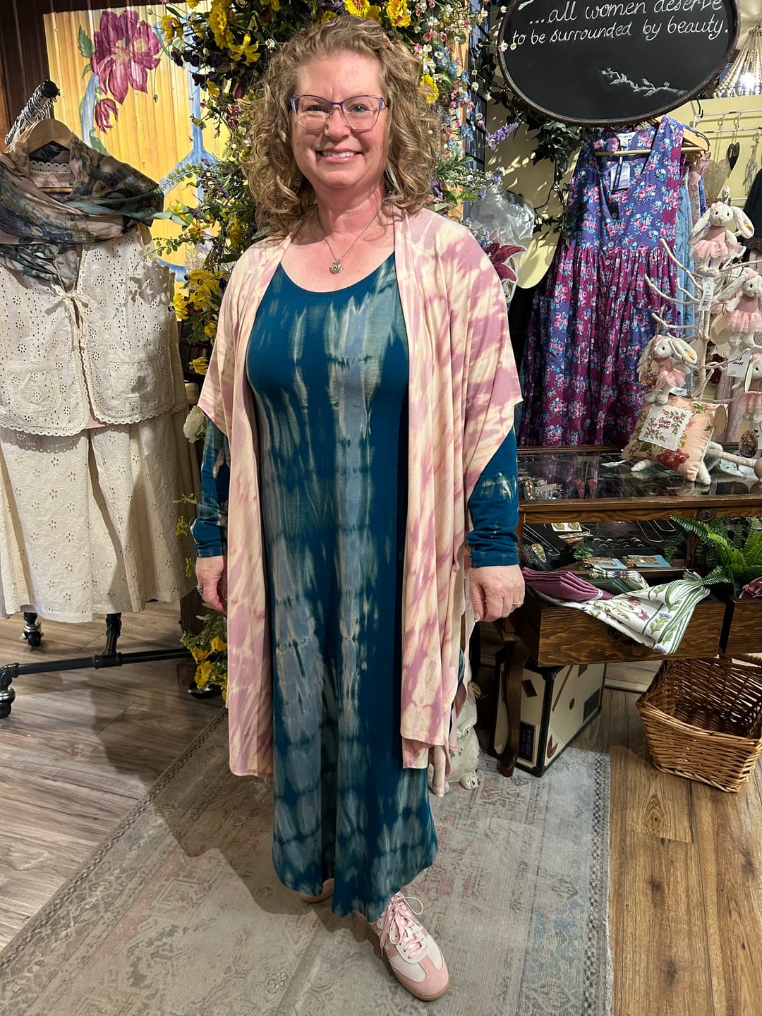 Customer photo review of North Winds - Shibori