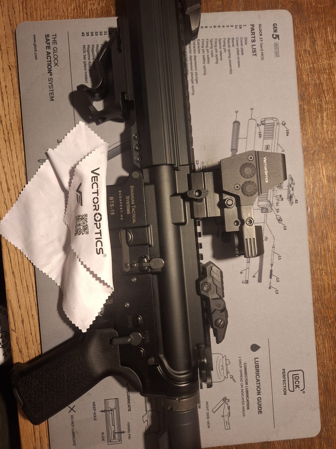 Customer photo review of Vector Optics SCRA-60 21mm Picatinny Raiser Montage, l=40mm, h=25,4mm