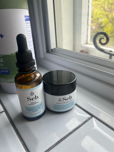 Customer photo review of Seb Natural Calming Serum