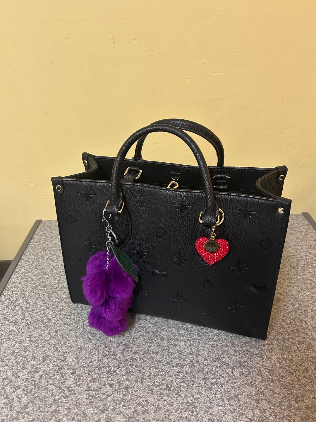 Customer photo review of The Carryall Icon Tote