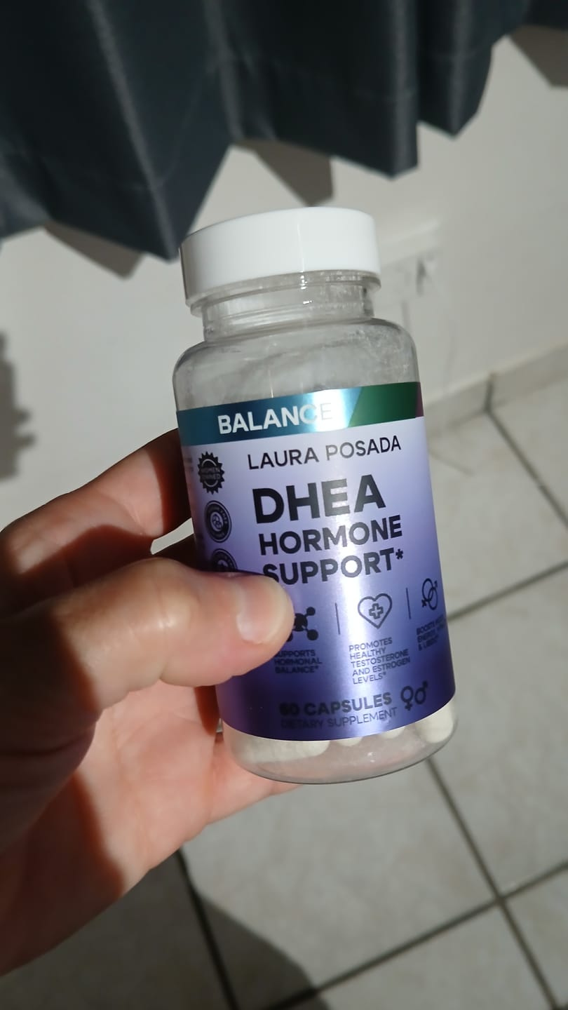 Customer photo review of DHEA: Hormona Conocida como La Fuente de La Juventud/ Precursor Hormonal Natural/ Mejora Energía y Función Sexual
