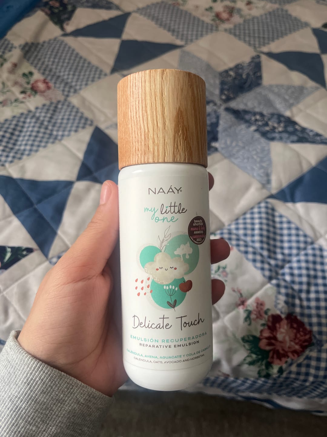 Customer photo review of Delicate Touch | Emulsión Recuperadora | Calmante |