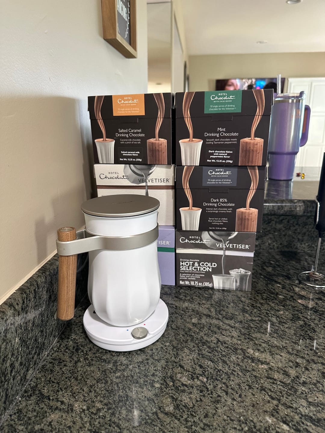 Customer photo review of Classic 70% Hot Chocolate
