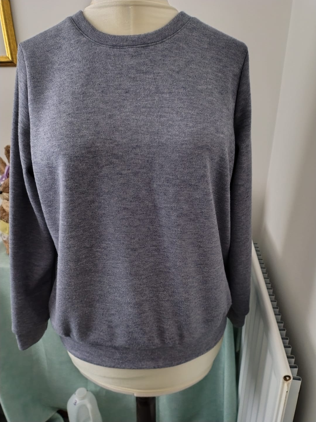 Customer photo review of Plain Thick Knit Jersey Fabric