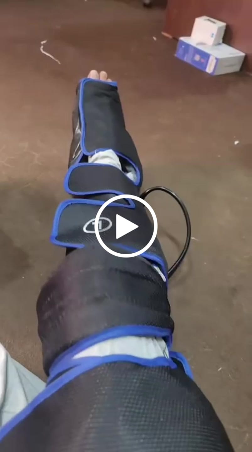 Customer video review of Bottes de pressothérapie chauffantes - Novaa® Air Pro