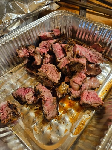 Customer photo review of FATBOY RIBEYE STEAKS