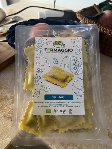 Customer photo review of Ravioli Fermaggio® Spinaci 250g Bio
