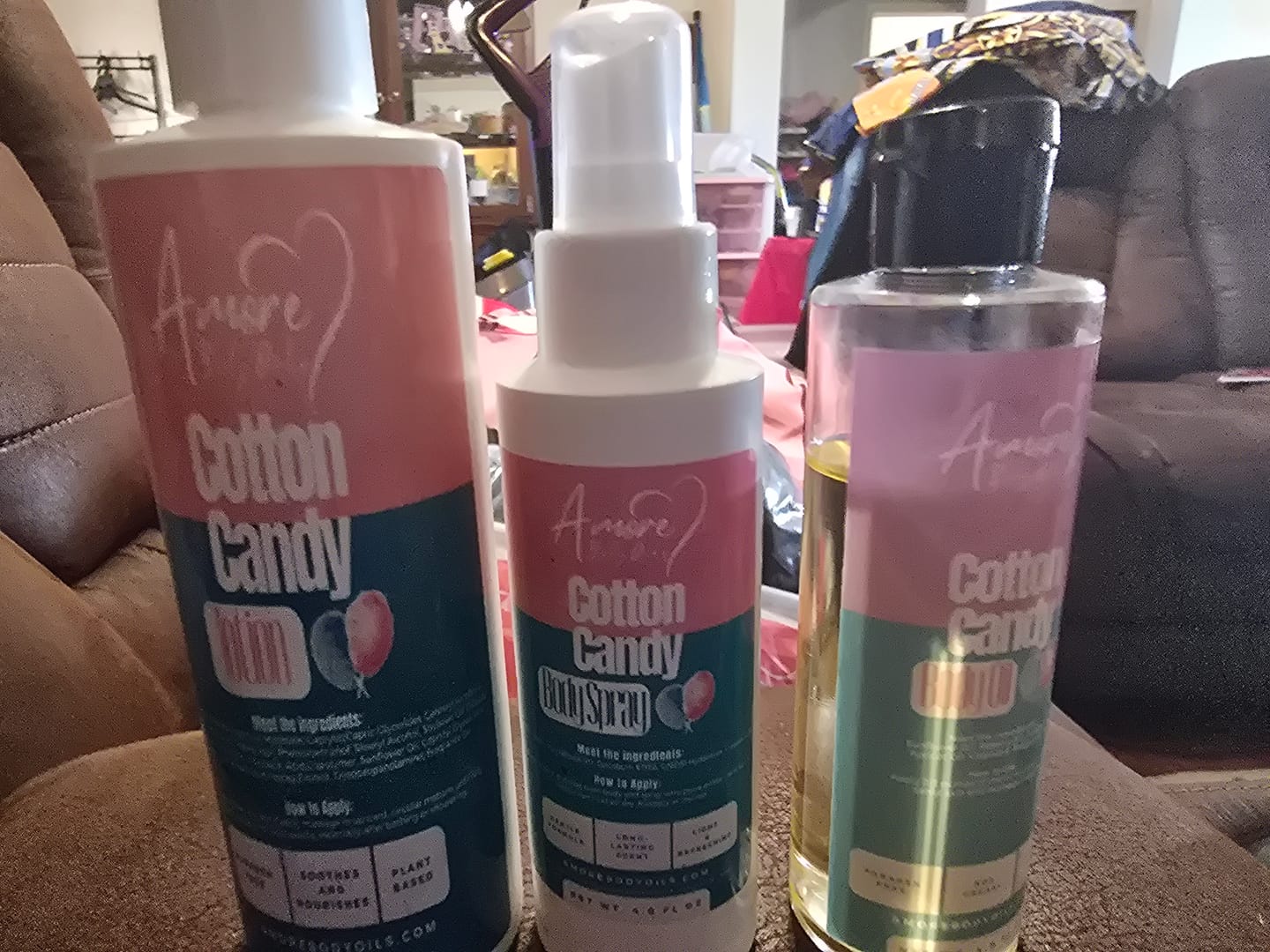 Customer photo review of Cotton Candy - Body Spray