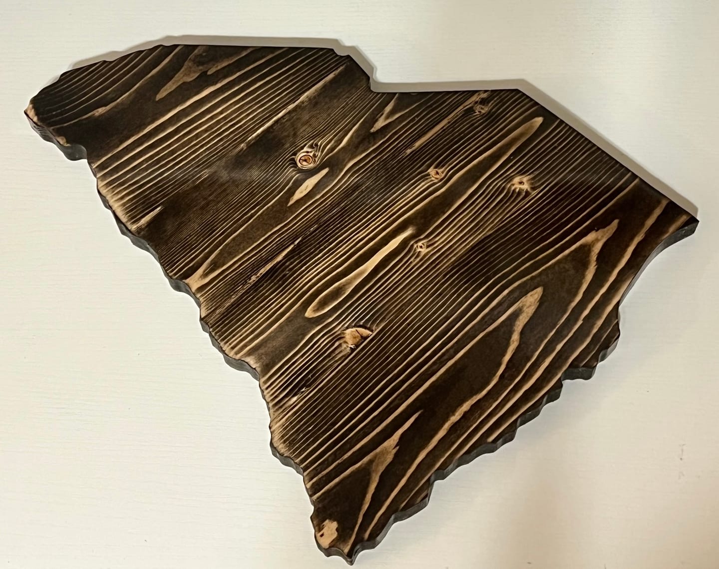 Customer photo review of 15.3x12.0" State Of South Carolina Acrylic Router Template