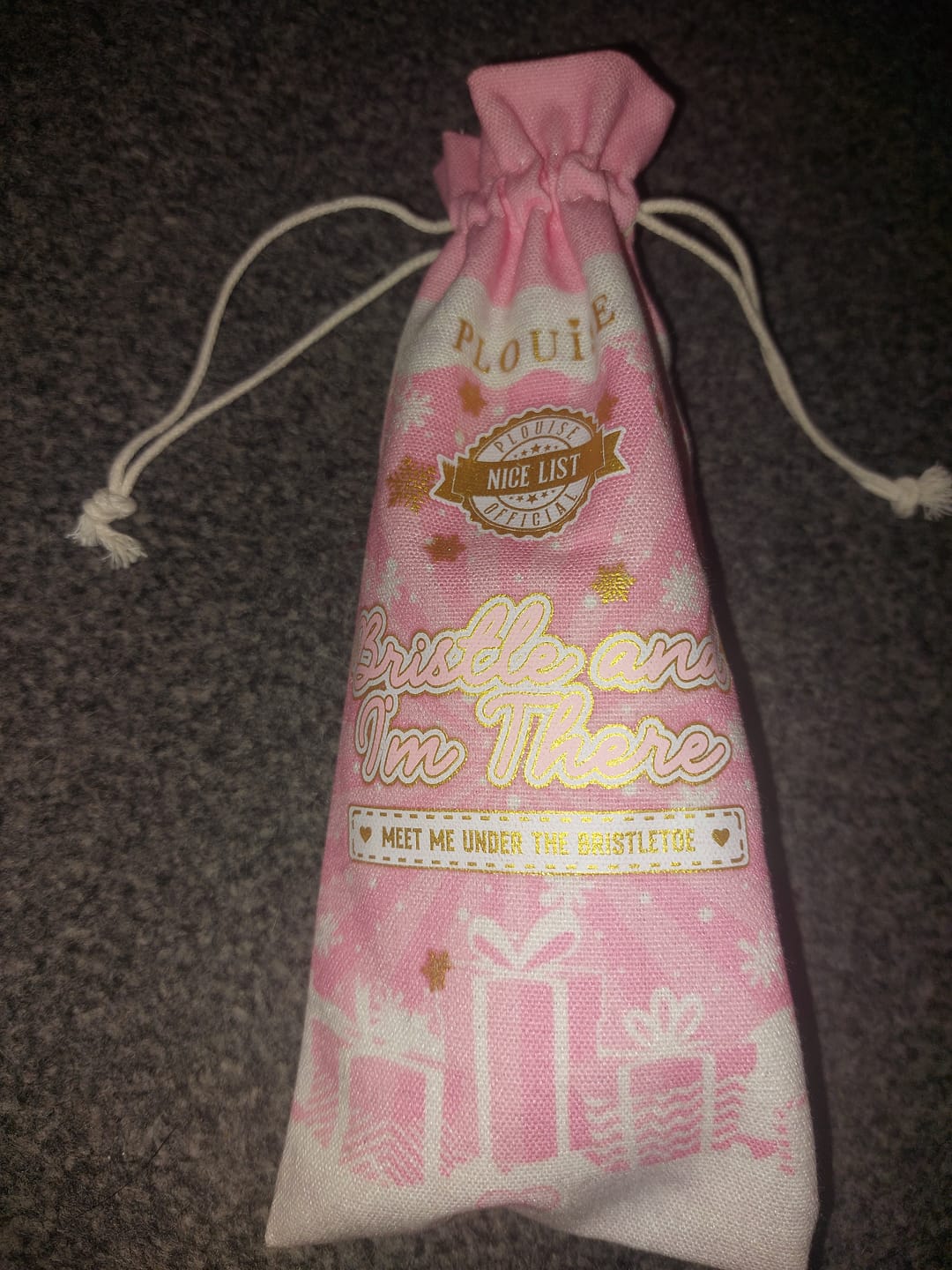 Customer photo review of P.Louise Christmas Brush Trio