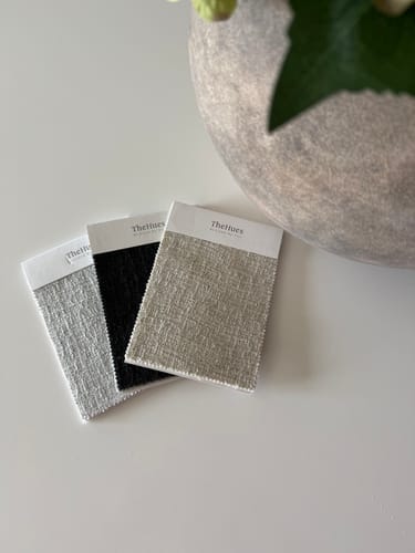 Customer photo review of Fiona Linen Blend Fabric Swatches