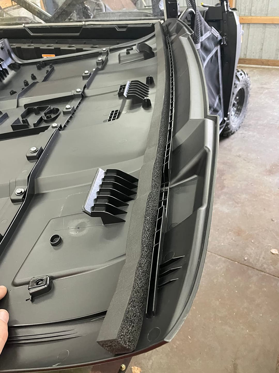 Customer photo review of Plastic Hard Roof 3-Seat for Polaris Ranger XP 1000/ 1000/ XP 900