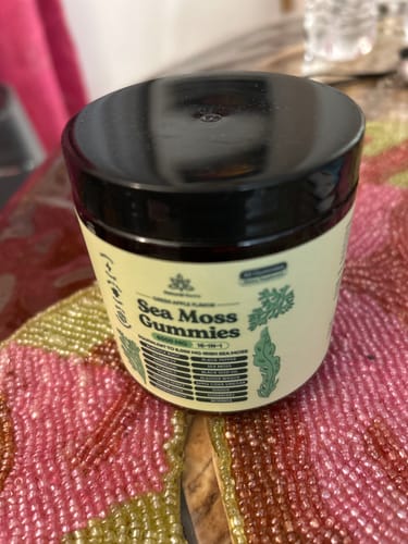 Customer photo review of Sea Moss 16-In-1 Gummies - For Joint Comfort & Mobility