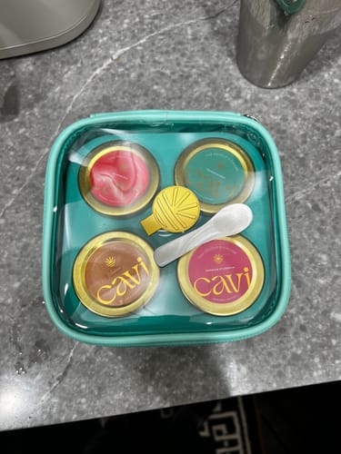 Customer photo review of CAVI's Beginner Tasting Kit
