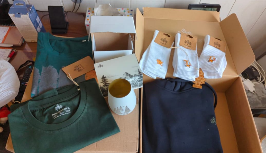 Customer photo review of Holzbrüder® Wundertüte Herren
