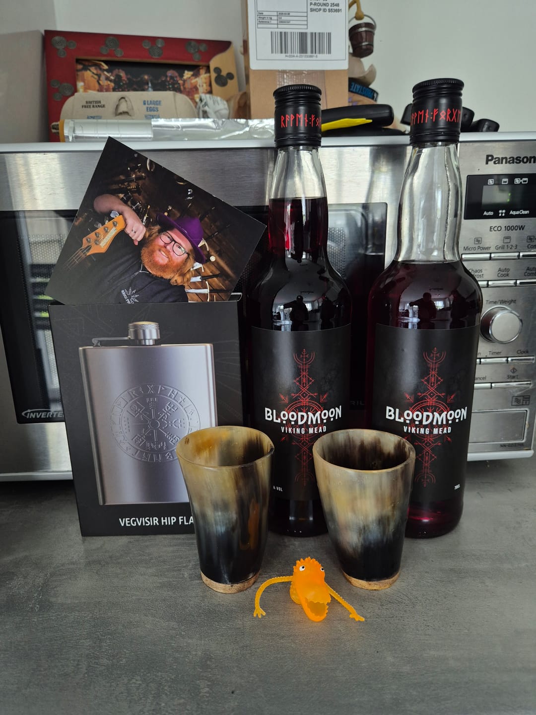 Customer photo review of BloodMoon - Viking Mead - With FREE Horn
