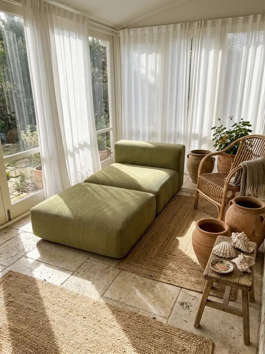 Customer photo review of MOMO SET 7 - CORDUROY OLIVE MOSS