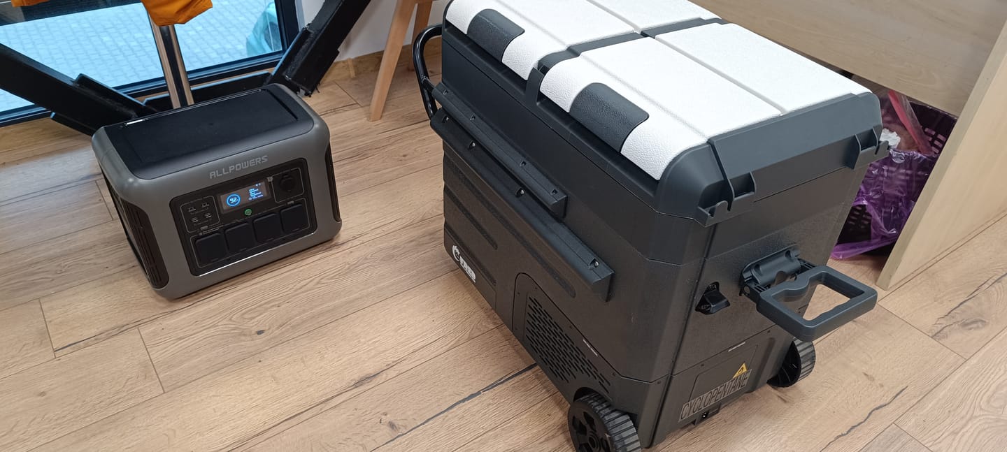 Customer photo review of ALLPOWERS R1500 Portable Power Station 1800W 1152Wh LiFeP04 Battery