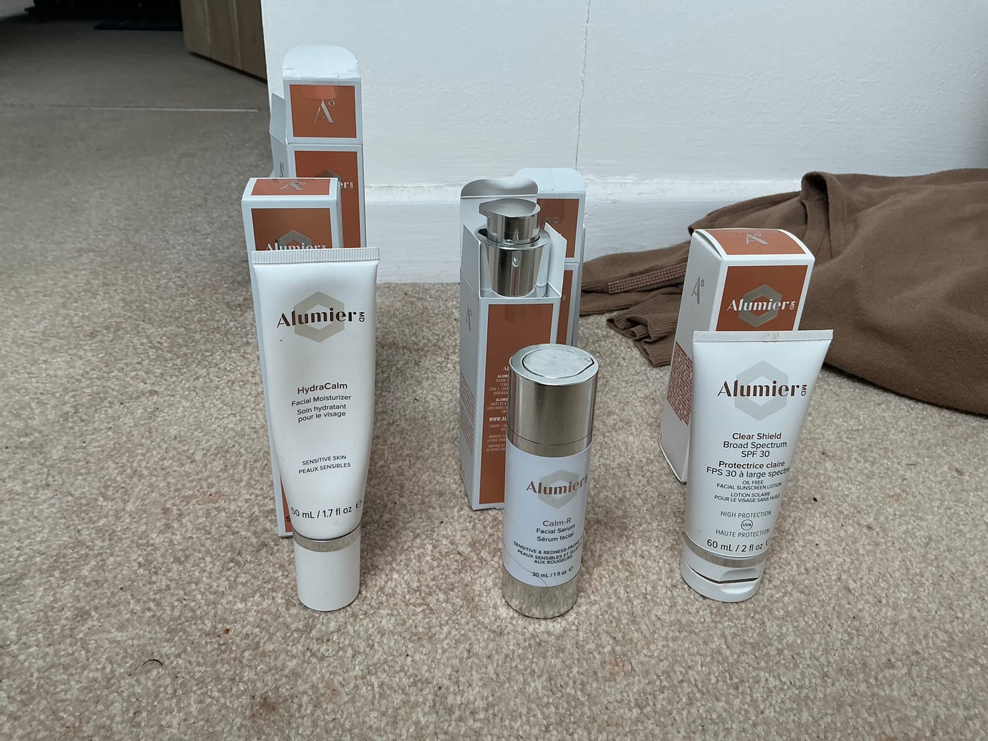 Customer photo review of Alumier HydraCalm Moisturiser (50ml)