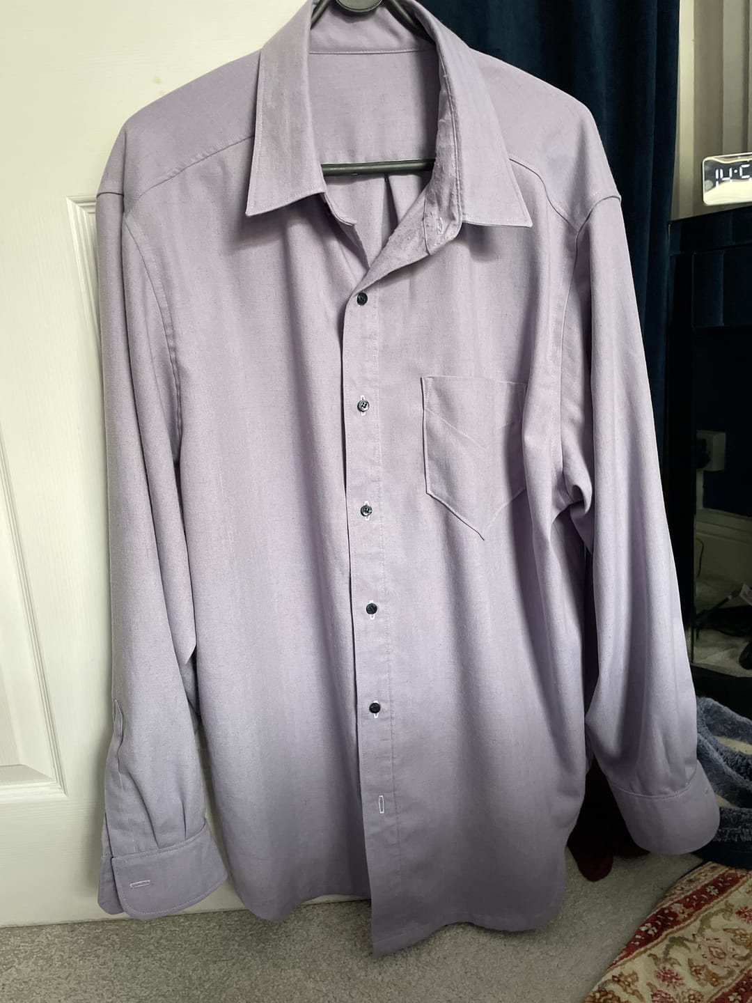 Customer photo review of Plain Bamboo Linen Blend Fabric