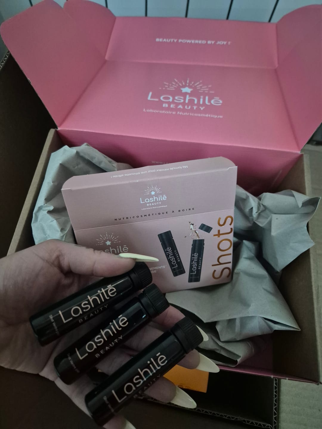 Customer photo review of Shots Ventre plat - 1 mois