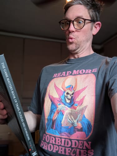 Customer photo review of Read More Forbidden Prophecies Comfort Colors T-Shirt