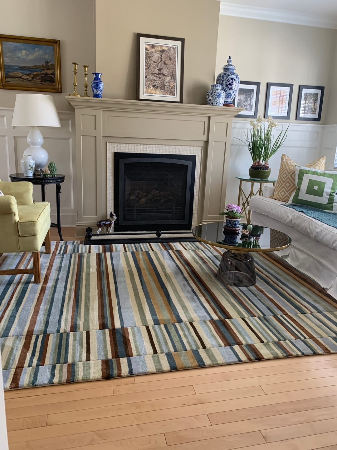 Customer photo review of Noguchi Coffee Table *Dark Walnut