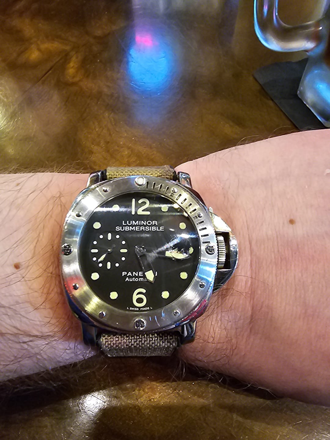 Customer photo review of Canvas & Rubber - Camo Green