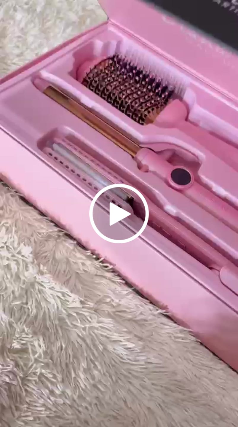 Customer video review of Set 3 en 1 Estilizado Profesional Light Pink