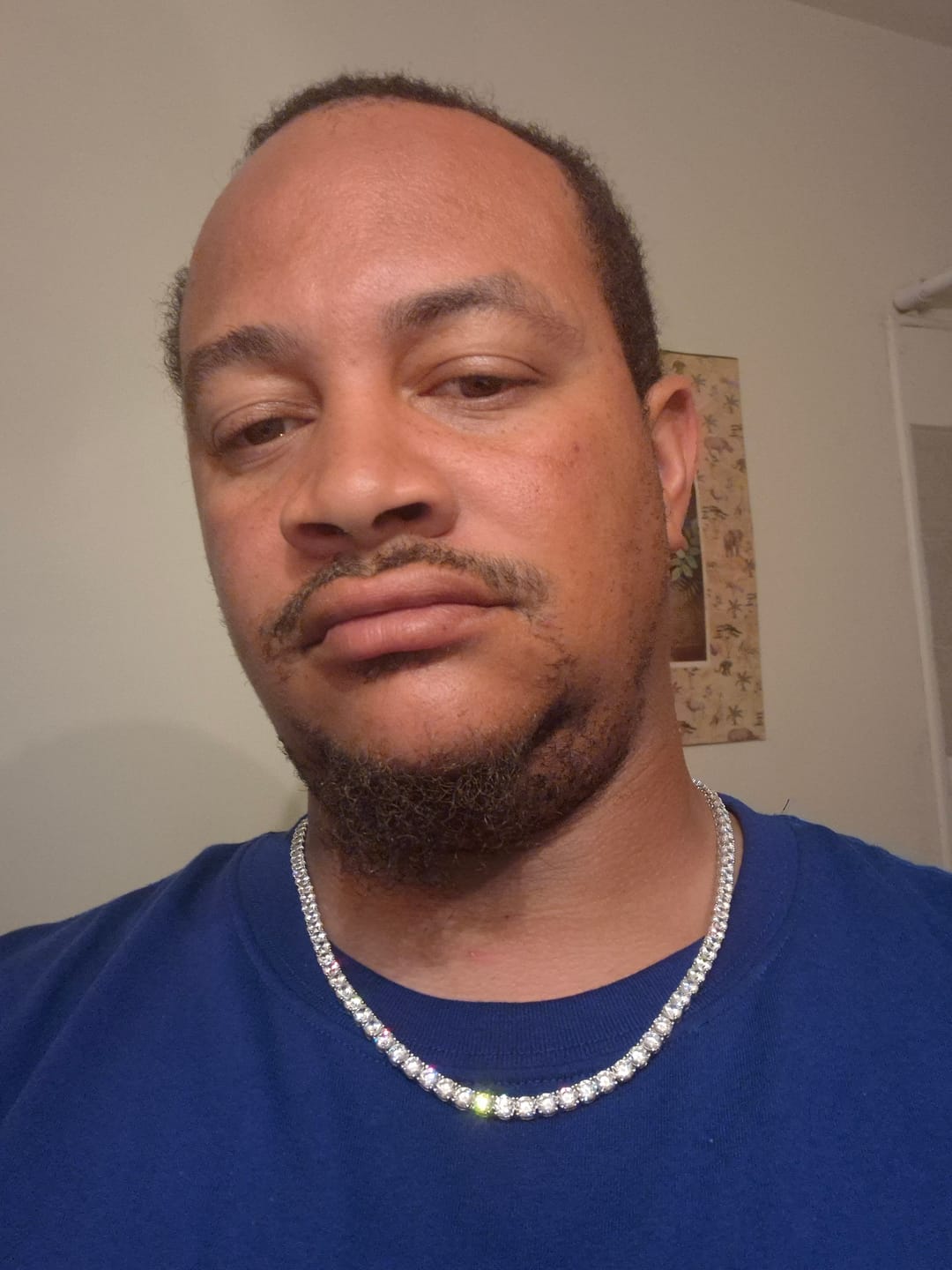 Customer photo review of 5mm Tennis Chain - White Gold