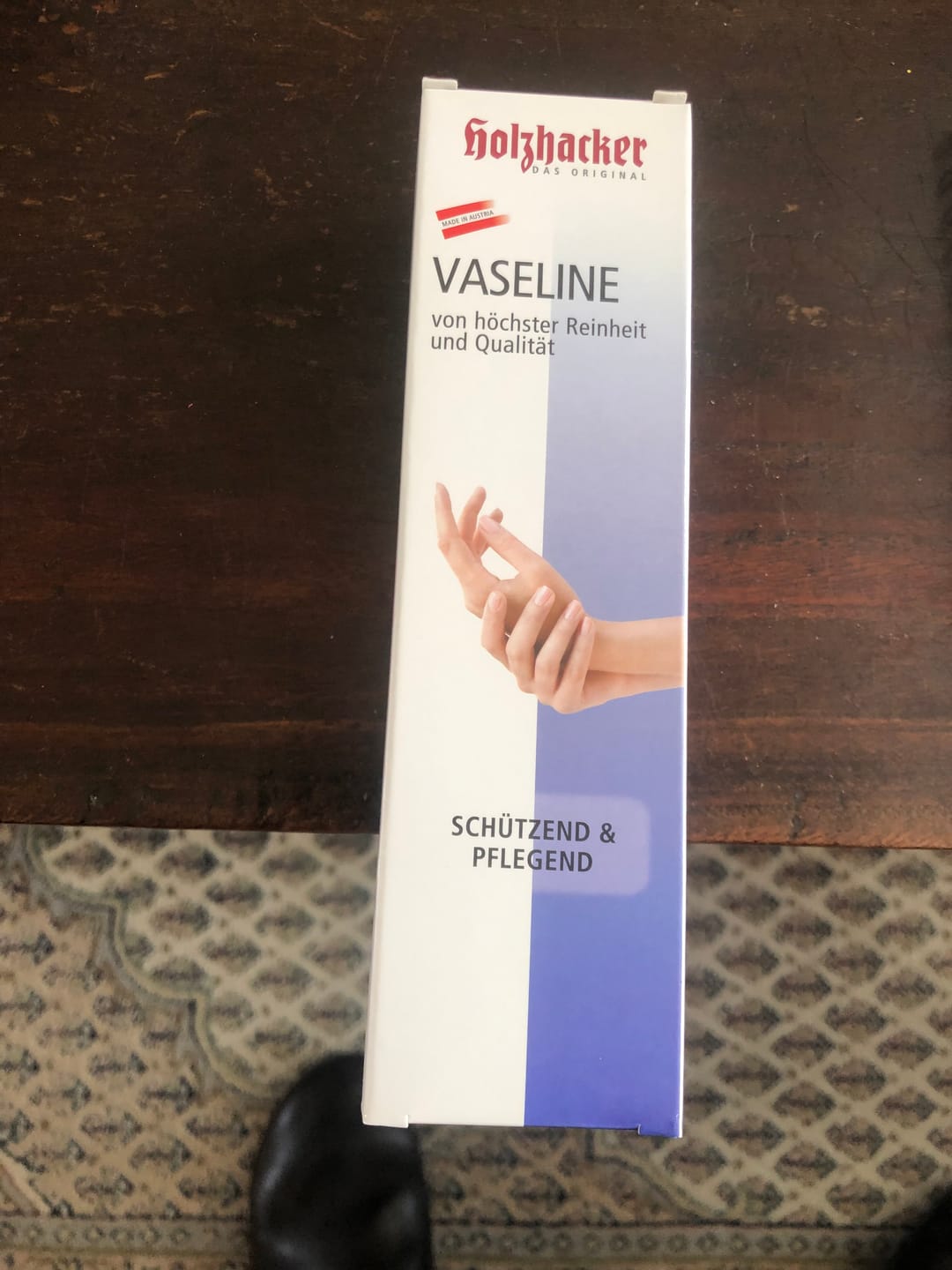 Customer photo review of Holzhacker Vaseline 75 ml