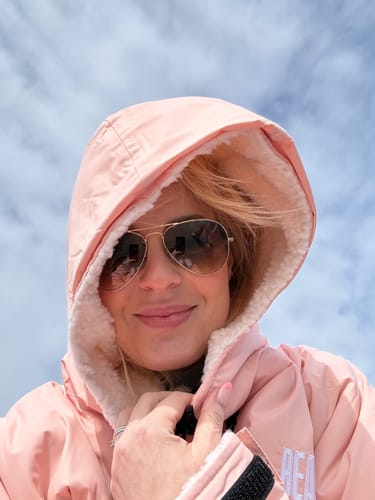 Customer photo review of BEACHBUM BROBE - PINK