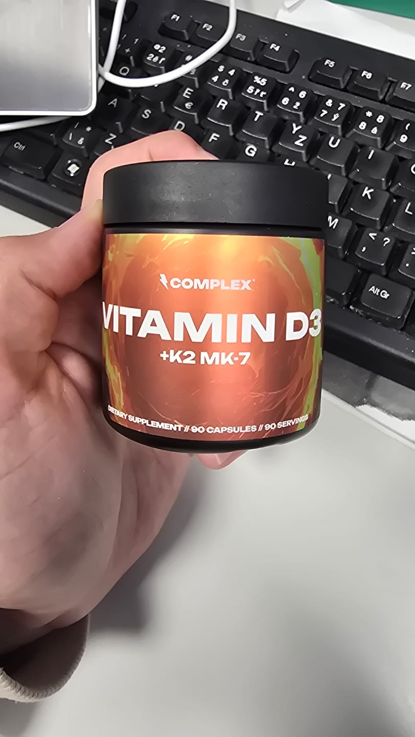 Customer photo review of Vitamin D3+K2 MK-7