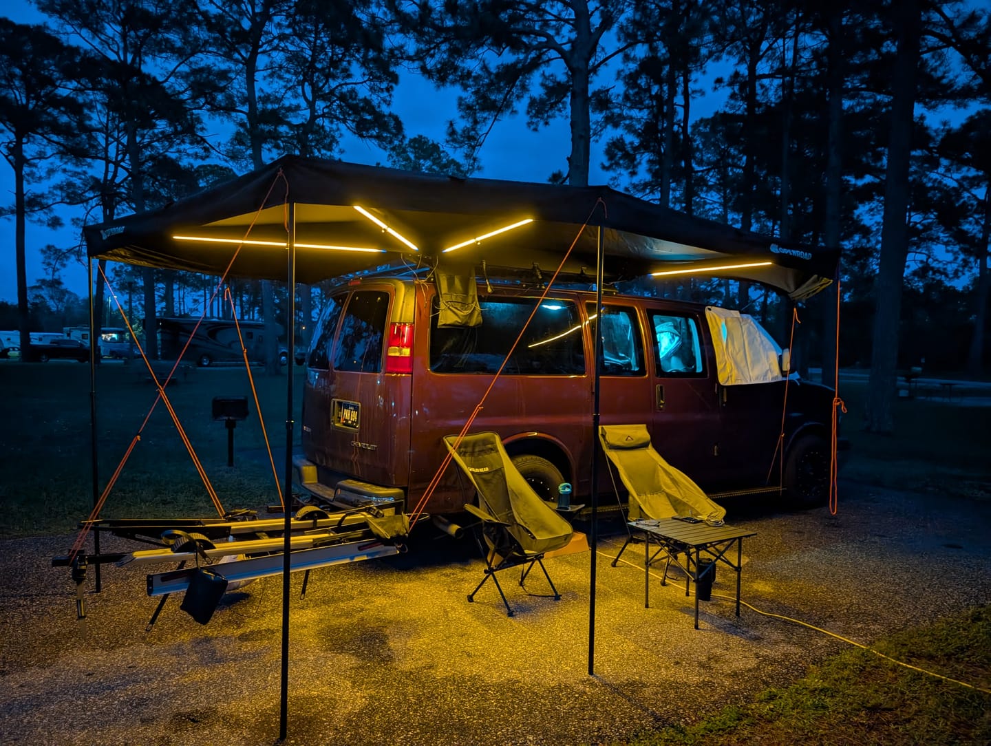 Customer photo review of OPENROAD 270 Degree Awning XL
