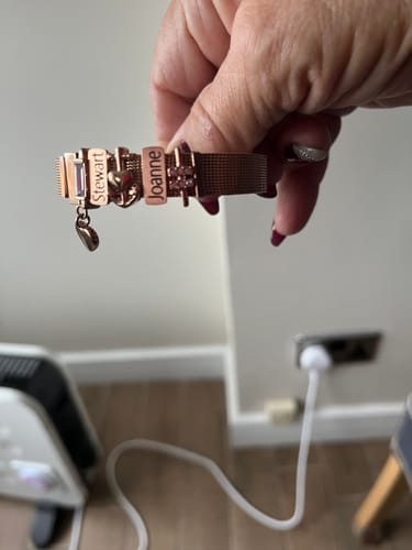 Customer photo review of Stoppers rosé gold