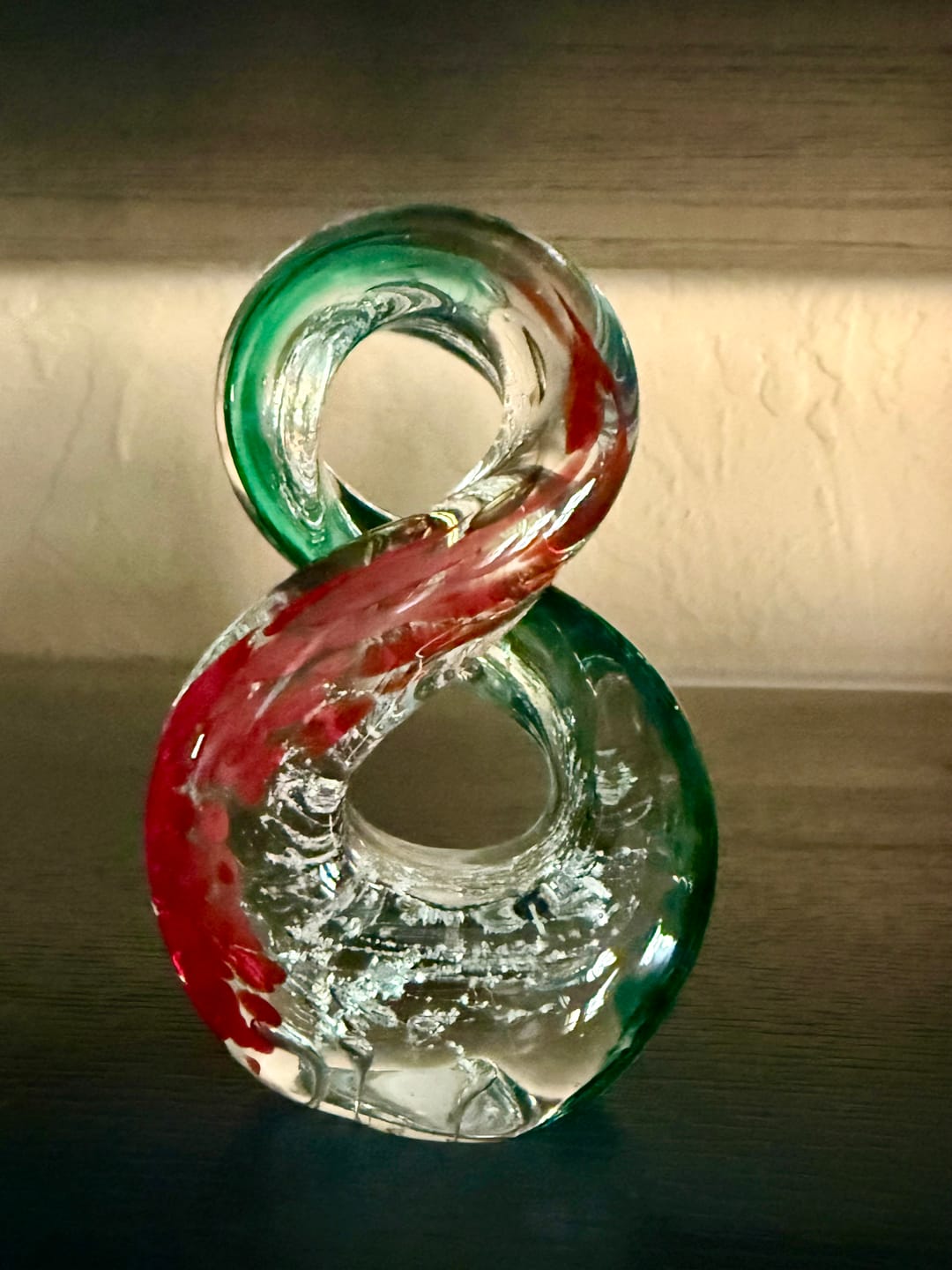 Customer photo review of Twisted Circle of Life with Cremation Ashes