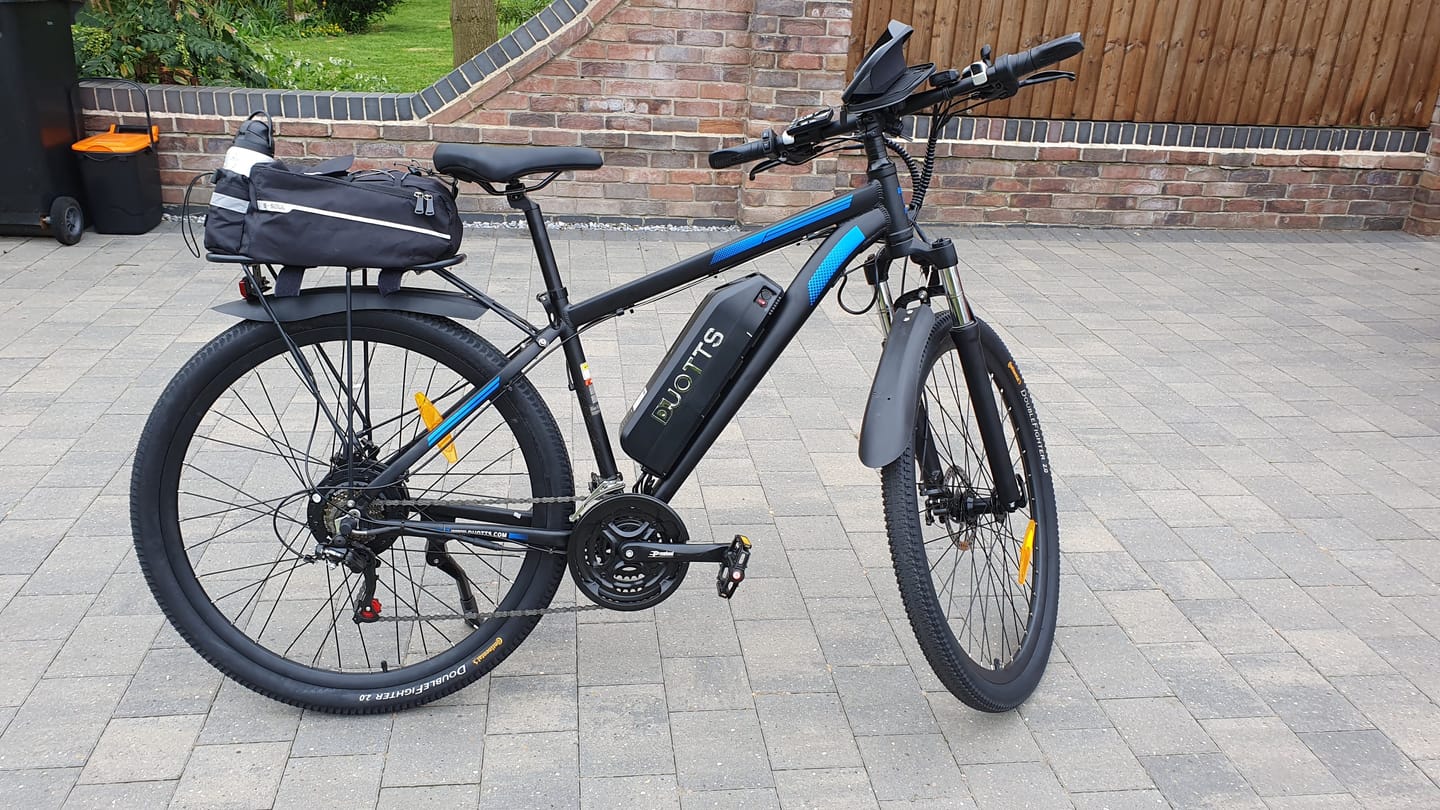 Customer photo review of DUOTTS C29 Electric Bike Ship to UK